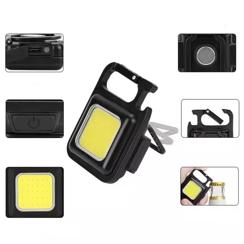 Chaveiro LED Mini Cob Chain