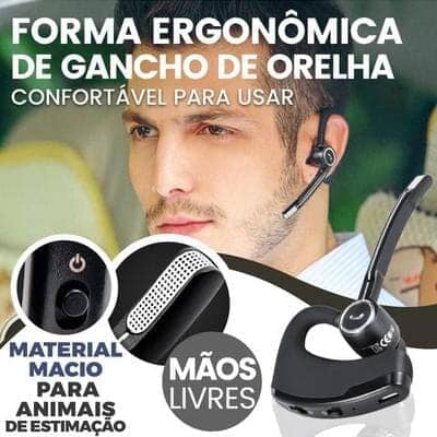 Fone Magic Bluetooth™ (Compatível em todos os celulares)