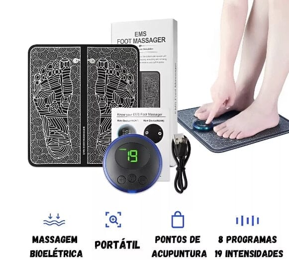 Massageador para os Pés Relax PRO SBB055 2019 Maravilhas do Mundo Moderno 