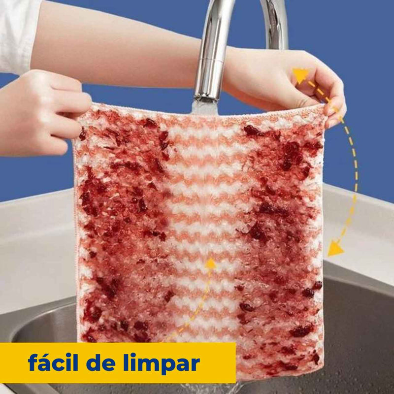 Microfibra Macia para Limpeza Perfeita - Compre 10 Ganhe 5