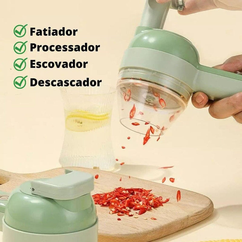 Mini Cortador e Fatiador de Legumes CC080 2019 Maravilhas do Mundo Moderno 