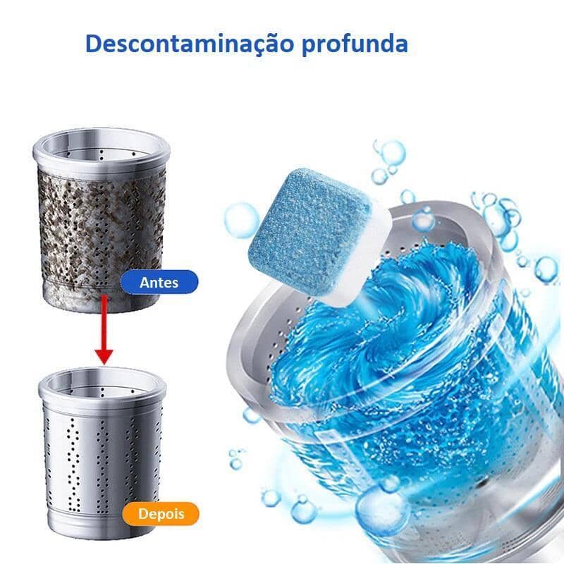 Pastilhas de Limpeza para Máquinas de Lavar