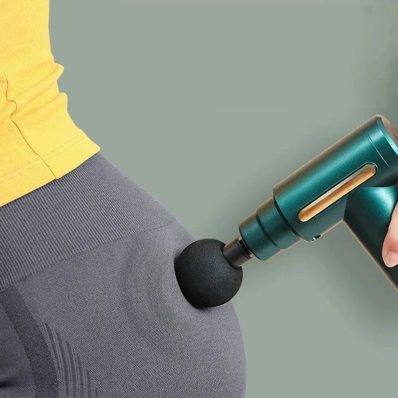 Pistola de Massagem Elétrica com 4 Cabeças SBB054 2019 Maravilhas do Mundo Moderno 